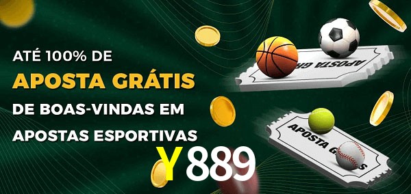 Y889 Ate 100% de Aposta Gratis